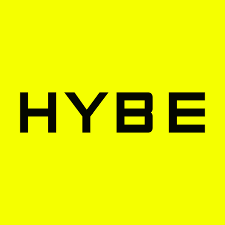 HYBE近くの広告